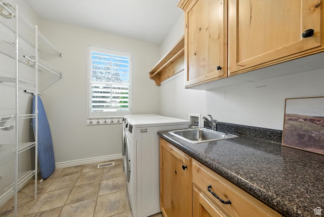 3072 W Current Creek Dr, South Jordan, UT 84095 - washroom featuring washer / dryer and cabinet space