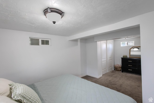 275 N 500 W, Price, UT 84501 - carpeted bedroom with a textured ceiling and a closet