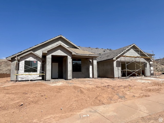 1843 S 920 W, Hurricane, UT 84737 - property in mid-construction with stucco siding