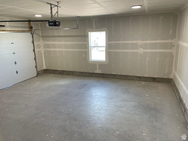 4940 N 5000 W, Roosevelt, UT 84066 - garage featuring a garage door opener