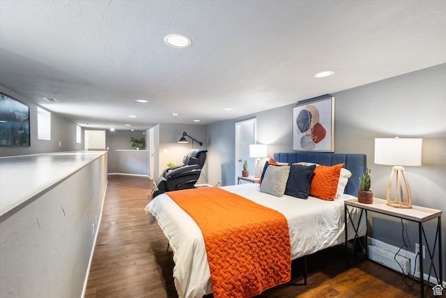 1143 E 1300 S, Salt Lake City, UT 84105 - bedroom featuring wood finished floors and recessed lighting