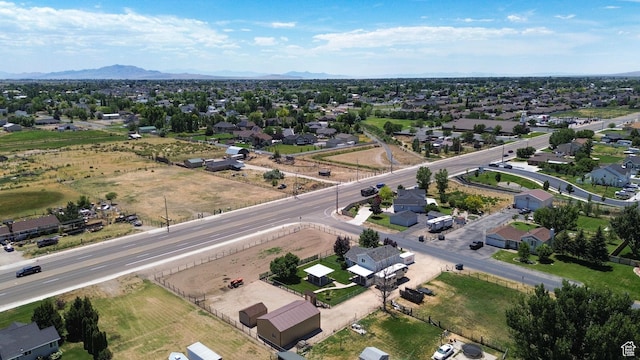 3972 S 4450 W, West Haven, UT 84401 - aerial view of property and surrounding area featuring nearby suburban area and mountains