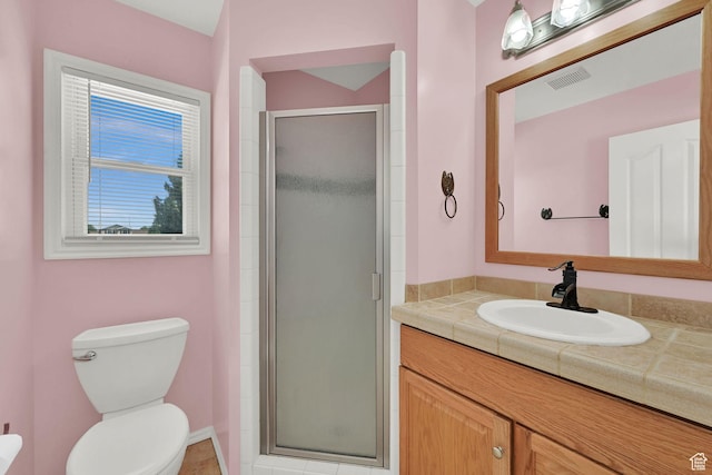3972 S 4450 W, West Haven, UT 84401 - bathroom featuring vanity and a shower stall