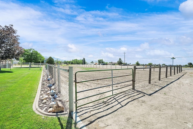 3972 S 4450 W, West Haven, UT 84401 - view of yard featuring a view of rural / pastoral area