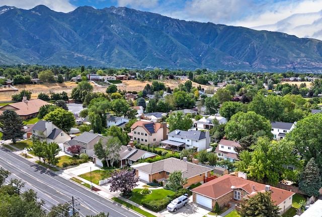 1814 E 9800 S, Sandy, UT 84092 - aerial view of residential area with mountains