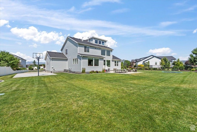 10262 N Yorkshire Cir, Highland, UT 84003 - rear view of house featuring a patio