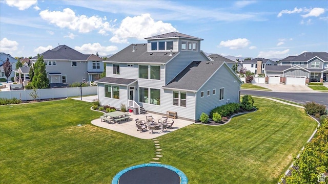 10262 N Yorkshire Cir, Highland, UT 84003 - rear view of property with a residential view, entry steps, and a patio