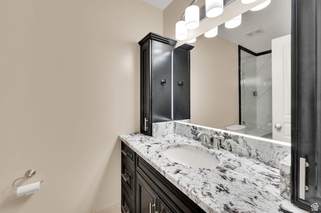 1788 N 925 E, North Ogden, UT 84414 - bathroom featuring vanity and a shower with shower door