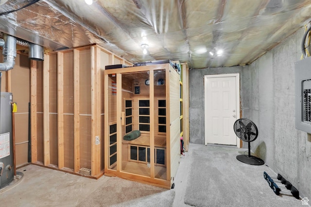 1788 N 925 E, North Ogden, UT 84414 - unfinished basement with water heater