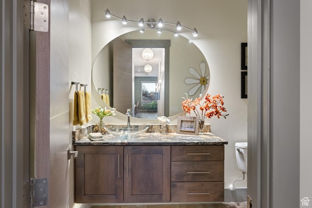 1310 Mellow Rd, Park City, UT 84060 - bathroom with vanity and toilet