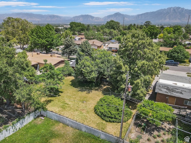 5600 S Ralph Dr, Taylorsville, UT 84129 - bird's eye view of a mountain backdrop