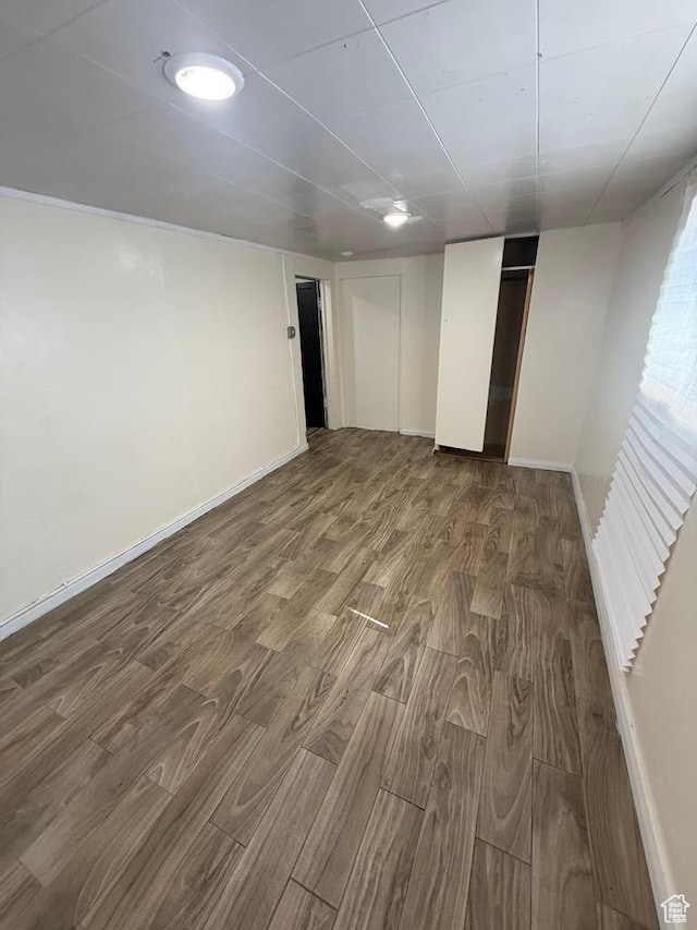 365 Hill St, Helper, UT 84526 - basement with wood finished floors