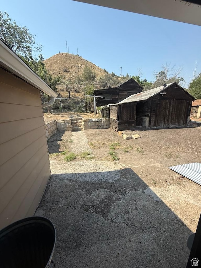 365 Hill St, Helper, UT 84526 - view of yard with a mountain view