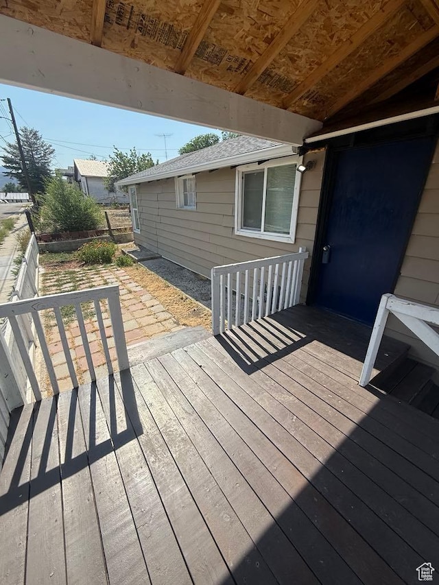 365 Hill St, Helper, UT 84526 - view of deck