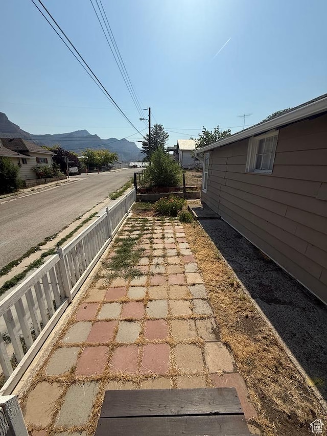 365 Hill St, Helper, UT 84526 - view of yard with a mountain view