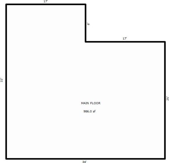 365 Hill St, Helper, UT 84526 - view of home floor plan