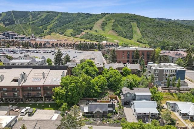 1439 Woodside Ave, Park City, UT 84060 - aerial view of a mountain backdrop