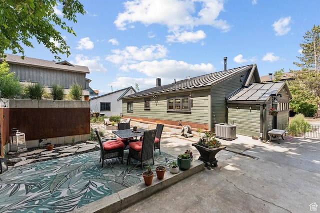 1439 Woodside Ave, Park City, UT 84060 - view of patio featuring outdoor dining space