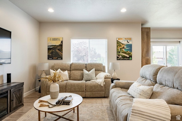 728 W 12260 S, Draper, UT 84020 - living area with light wood finished floors and recessed lighting