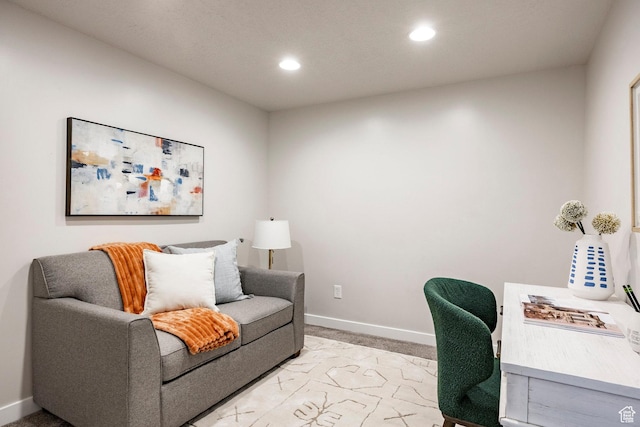 728 W 12260 S, Draper, UT 84020 - office area featuring recessed lighting and baseboards