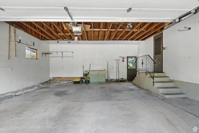434 River Heights Blvd, River Heights, UT 84321 - garage with a garage door opener