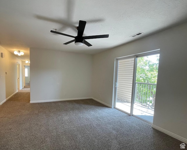 8176 N Cedar Springs Rd Unit V3, Eagle Mountain, UT 84005 - empty room with carpet floors and ceiling fan