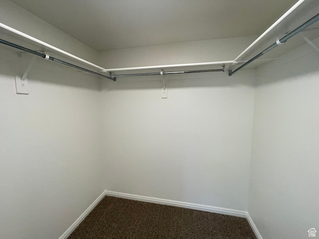 8176 N Cedar Springs Rd Unit V3, Eagle Mountain, UT 84005 - walk in closet featuring dark colored carpet