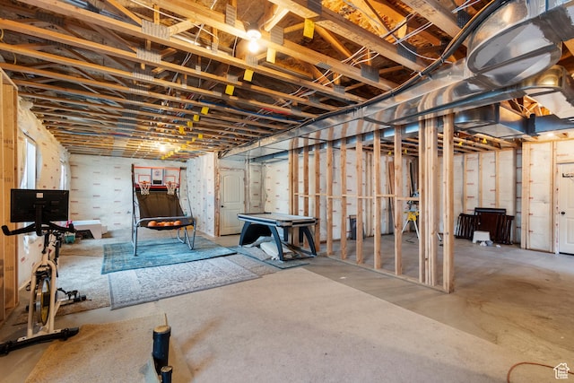 1401 W 1930 N, Pleasant Grove, UT 84062 - view of unfinished basement