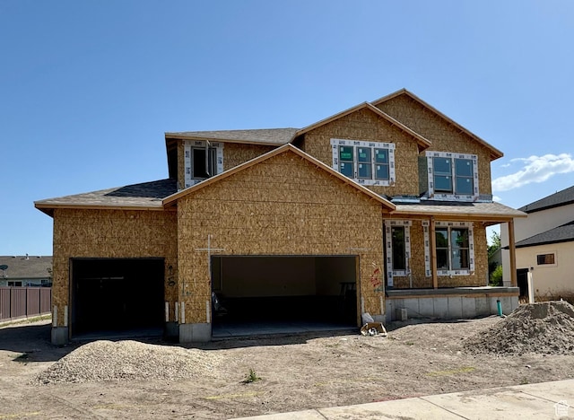 1031 W 125 S, Lehi, UT 84043 - unfinished property with dirt driveway and a shingled roof