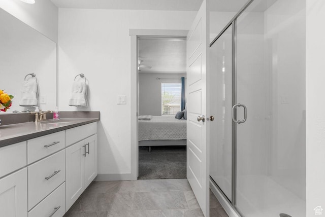 22 W Orchard Ln Unit 202, Bountiful, UT 84010 - ensuite bathroom with vanity and a shower stall