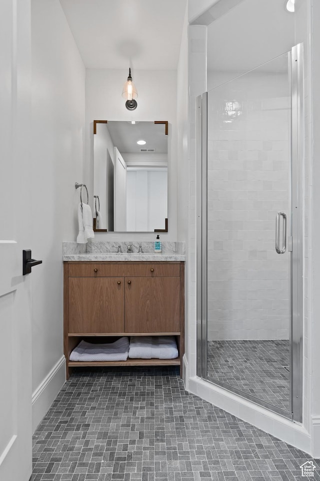 926 E Autumn Dr, Brian Head, UT 84719 - full bath with vanity and a shower stall