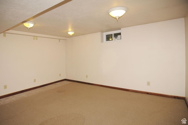1160 E 12th St S, Ogden, UT 84404 - finished below grade area featuring light carpet