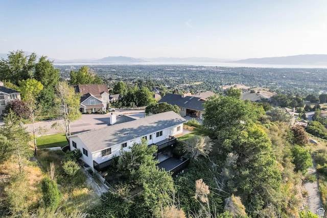 1053 Hillside Cir, Provo, UT 84604 - view from above of property with mountains
