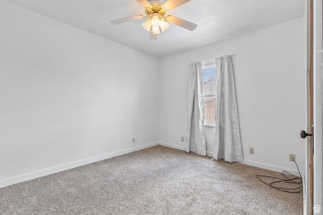 150 S 100 W, Tooele, UT 84074 - carpeted empty room with baseboards and ceiling fan