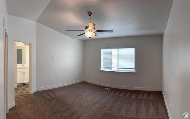 427 E 340 N, Vineyard, UT 84059 - unfurnished room with carpet flooring and a ceiling fan