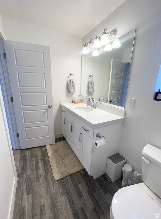 1258 E Bell Buoy Way, Eagle Mountain, UT 84005 - bathroom with wood finished floors and vanity