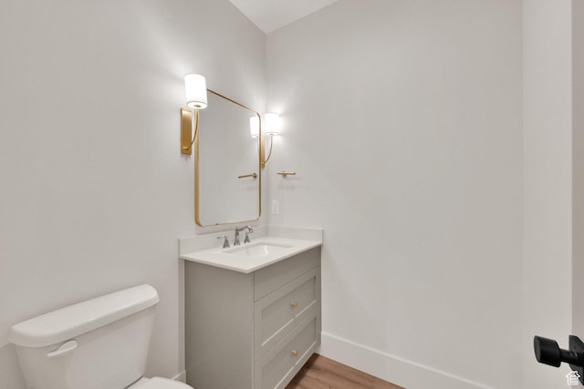 761 W 880 N, American Fork, UT 84003 - half bathroom with vanity and wood finished floors