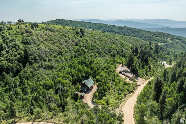 1796 W Tollgate Canyon Rd, Wanship, UT 84017 - bird's eye view of a heavily wooded area and mountains