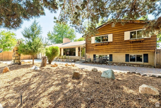 6690 S 1495 E, Cottonwood Heights, UT 84121 - rear view of house