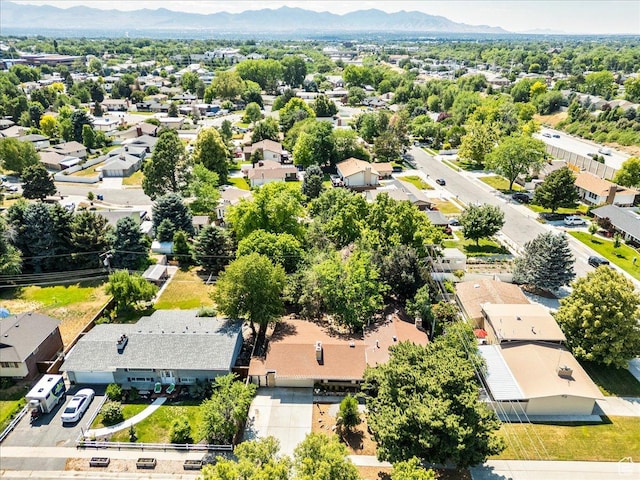 6690 S 1495 E, Cottonwood Heights, UT 84121 - aerial view of residential area featuring a mountainous background