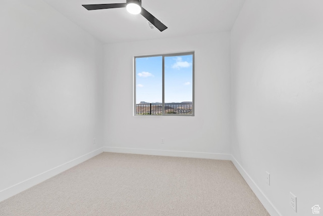 2162 W 320 S Unit 51, Hurricane, UT 84737 - empty room with light colored carpet and a ceiling fan