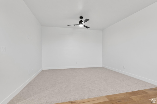 2162 W 320 S Unit 51, Hurricane, UT 84737 - empty room featuring a ceiling fan and light colored carpet