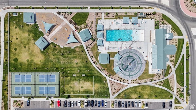 1128 E Bearing Dr S, Saratoga Springs, UT 84045 - bird's eye view