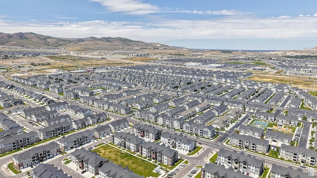 3715 W 1480 N Unit 303, Lehi, UT 84043 - drone / aerial view of a mountainous background