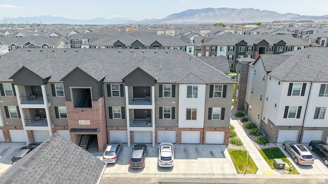 3715 W 1480 N Unit 303, Lehi, UT 84043 - aerial view of residential area with mountains