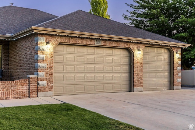 5689 W Sandy Stone Cir S, South Jordan, UT 84009 - garage featuring driveway