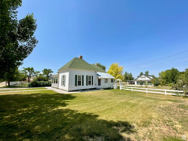 12 S Main, Holden, UT 84636 - back of house with a chimney