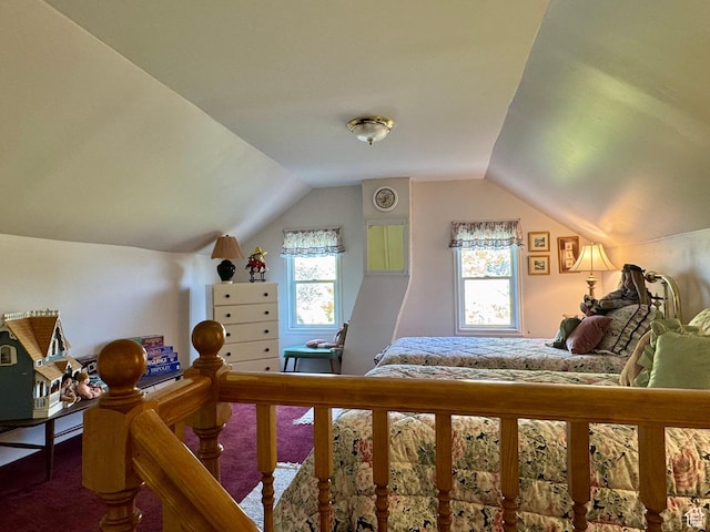 12 S Main, Holden, UT 84636 - bedroom with carpet flooring and lofted ceiling