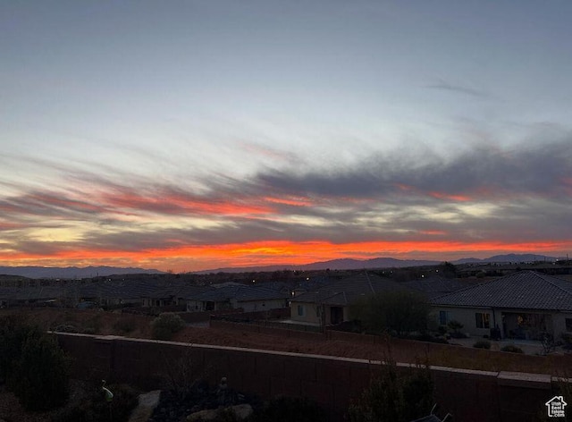 621 N Sage Hen Dr, Washington, UT 84780 - view of mountain backdrop featuring nearby suburban area