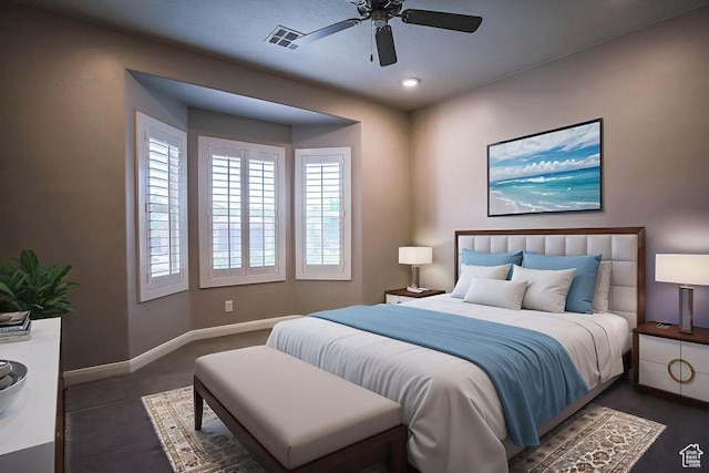621 N Sage Hen Dr, Washington, UT 84780 - bedroom with baseboards and ceiling fan
